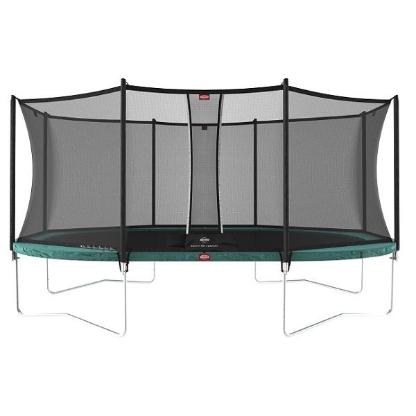 Berg, Trampoline, Grand Favorit Regular 520 cm - Green + Safety Net Comfort