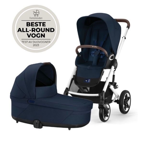 Cybex, Barnevogn, Talos S Lux, Duo - Ocean Blue