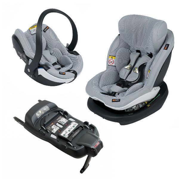 BeSafe, Bilstol, iZi Modular X2, 3i1 Bilsstolpakke - Peak Mesh
