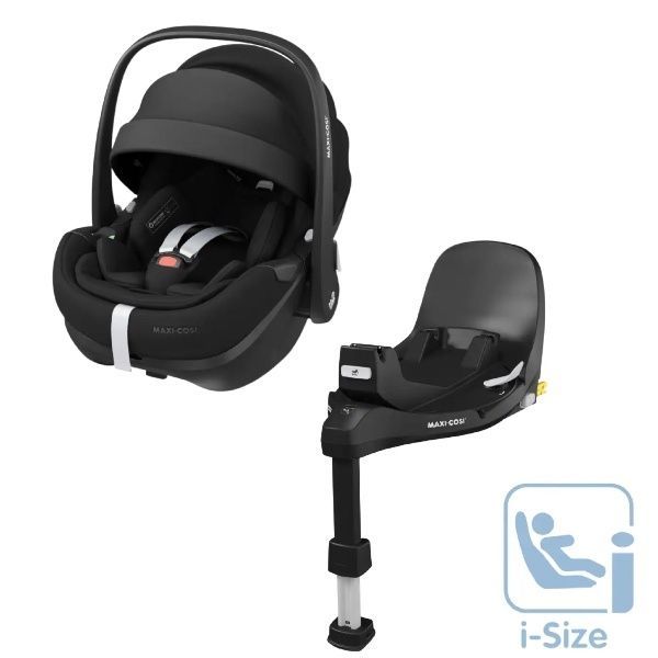 Maxi-Cosi, Babybilstol, Pebble 360 Pro inkl. FamilyFix 360 Pro - Essential Black