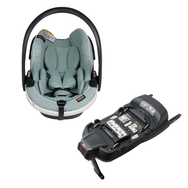 Besafe, Babybilstol, iZi Go Modular X2, inkl Base - Sea Green Mélange