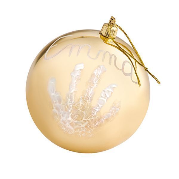 Baby Art, Julekule - Gold Matt